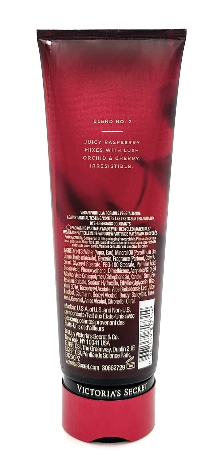 Victoria's Secret Fragrance Lotion Lush Cherry Cream 8.0 Fl Oz