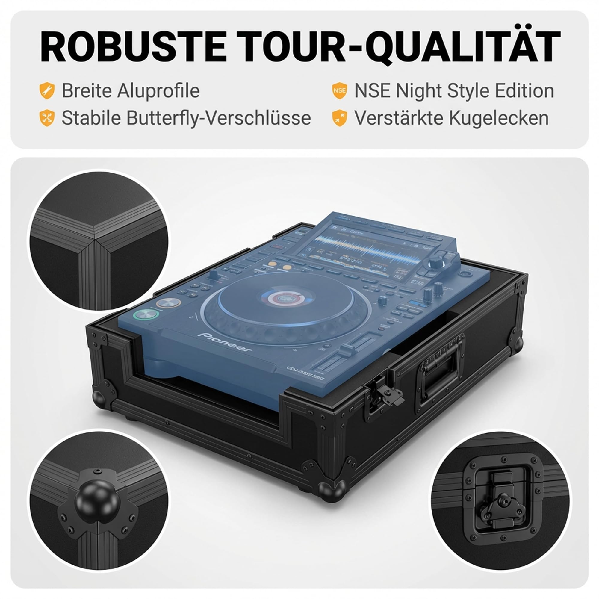 Zomo Flightcase P-CDJ-3000 NSE
