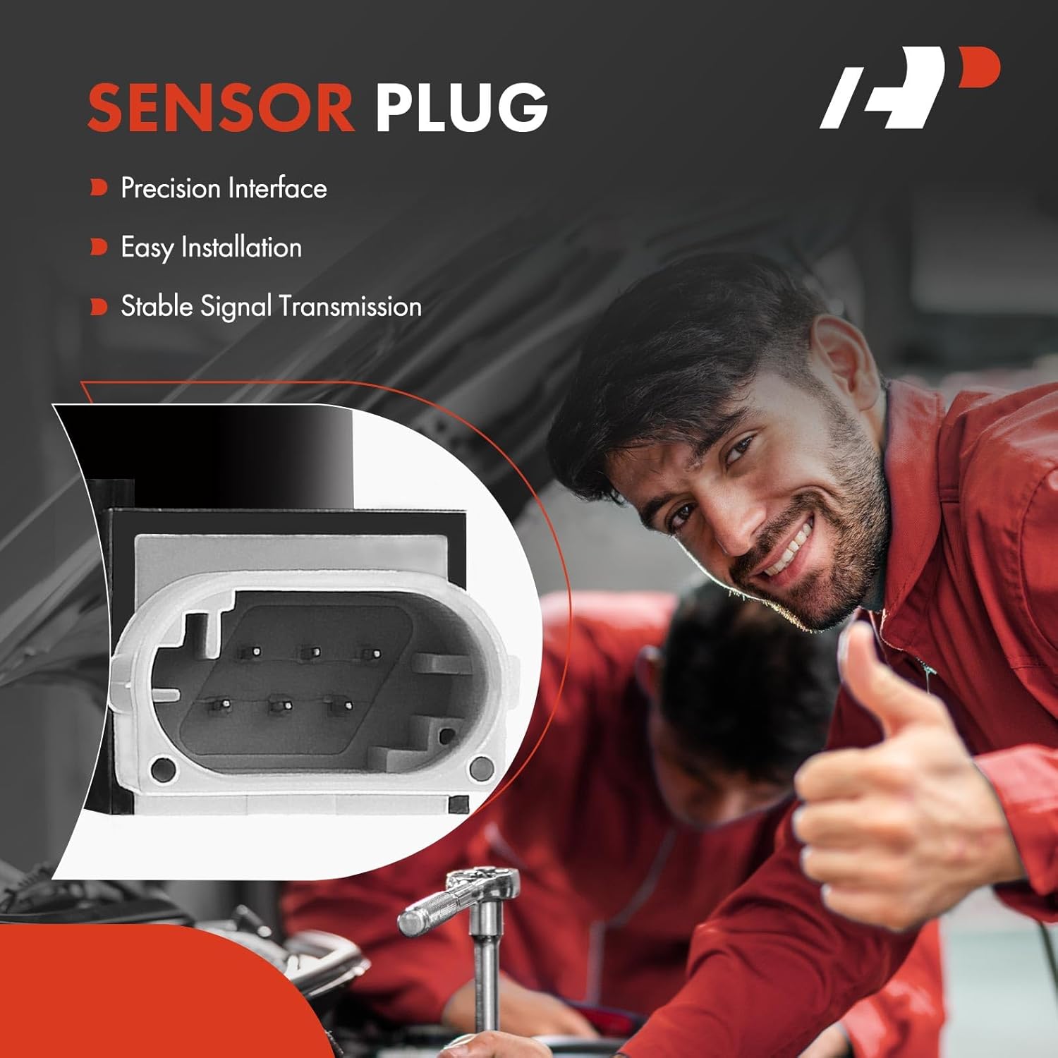 A-Premium Ride Height Level Sensor Compatible with Land Rover Range Rover Sport, 2010 2011 2010 2013, V8 5.0L, Front Side