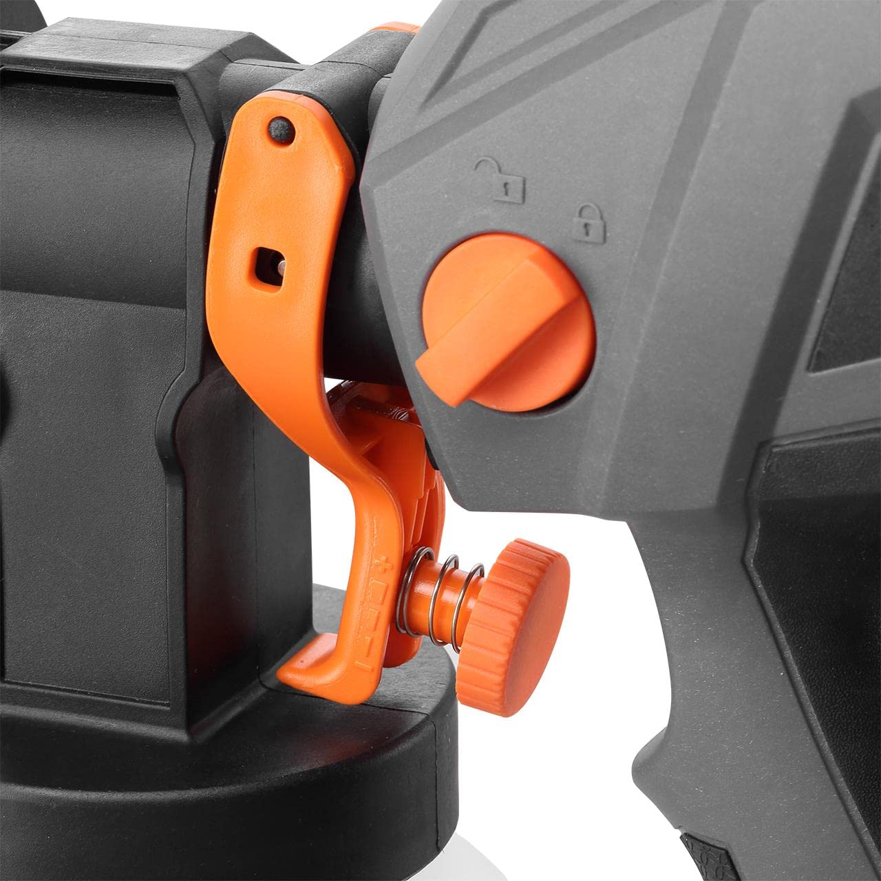 Fuxtec Akku Farbsprühsystem 20V FX-E1CSP20-SET – 1l Lackierpistole – Farbsprüher mit 3 Sprühmustern und verschiedenen Düsen – Sprühpistole 600ml/min – Inklusive Akku und Ladegerät