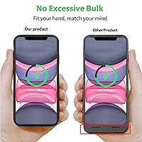 Vista 4 de Funda de carga inalámbrica para iPhone 11, 10000 mAh de alta capacidad, portátil, recargable, funda protectora de carga inalámbrica compatible