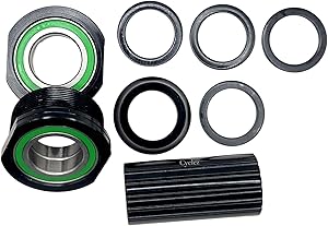 CYCLEZ BMX Euro Alloy Threaded Sealed Mid Bottom Bracket