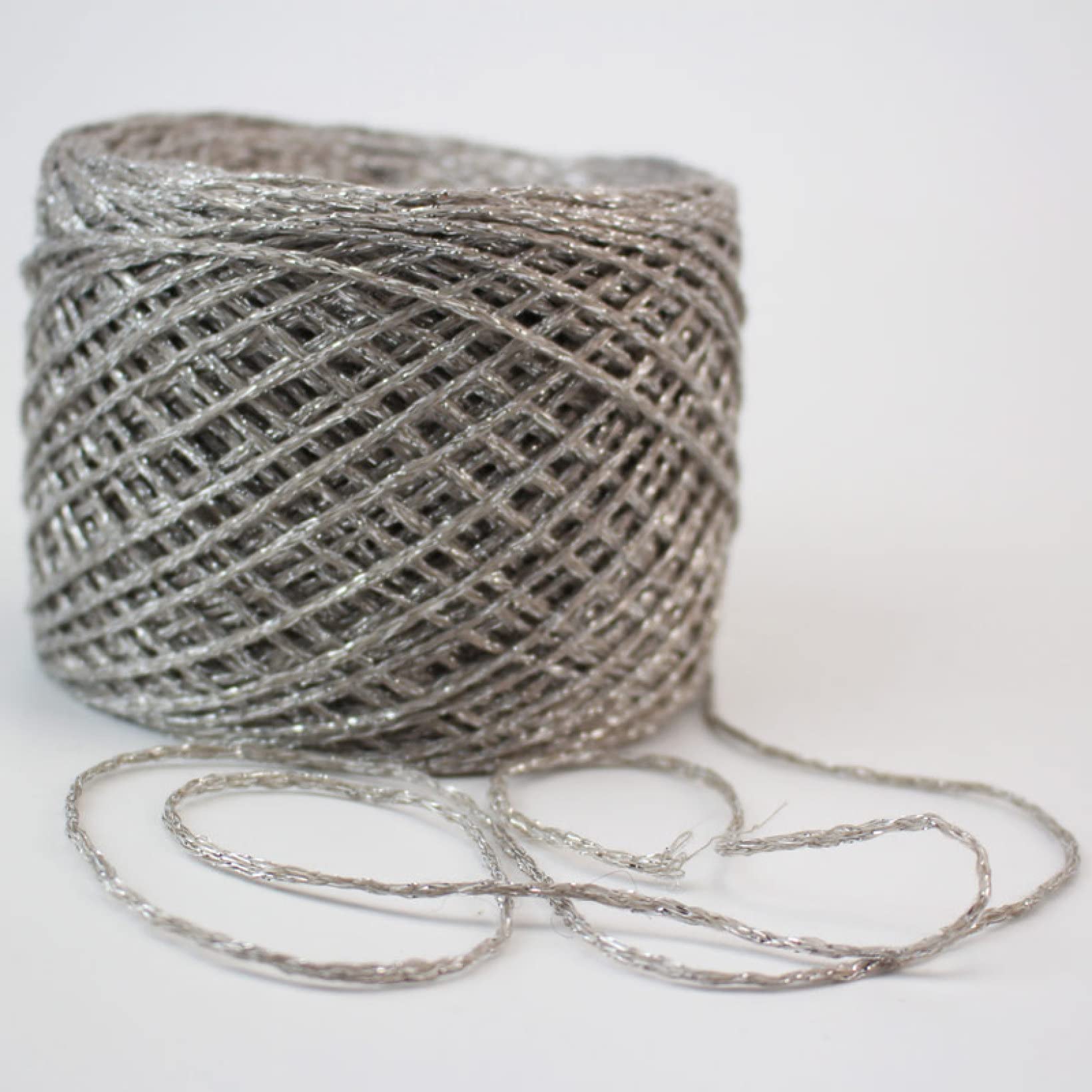 włóczka włóczka do robótek ręcznych 200g/partia włóczki do robienia na drutach i szydełkowania Matethreads DIY Yarns Szydełkowanie Metaliczne + Bawełniane Metalizowane Nici Do Robienia Na Rękę(Goose y
