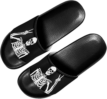 Mens Casual Sandal Slip on Shower Shoes Non-slip Outdoor Indoor Slippers Slide for Men Size 5-14