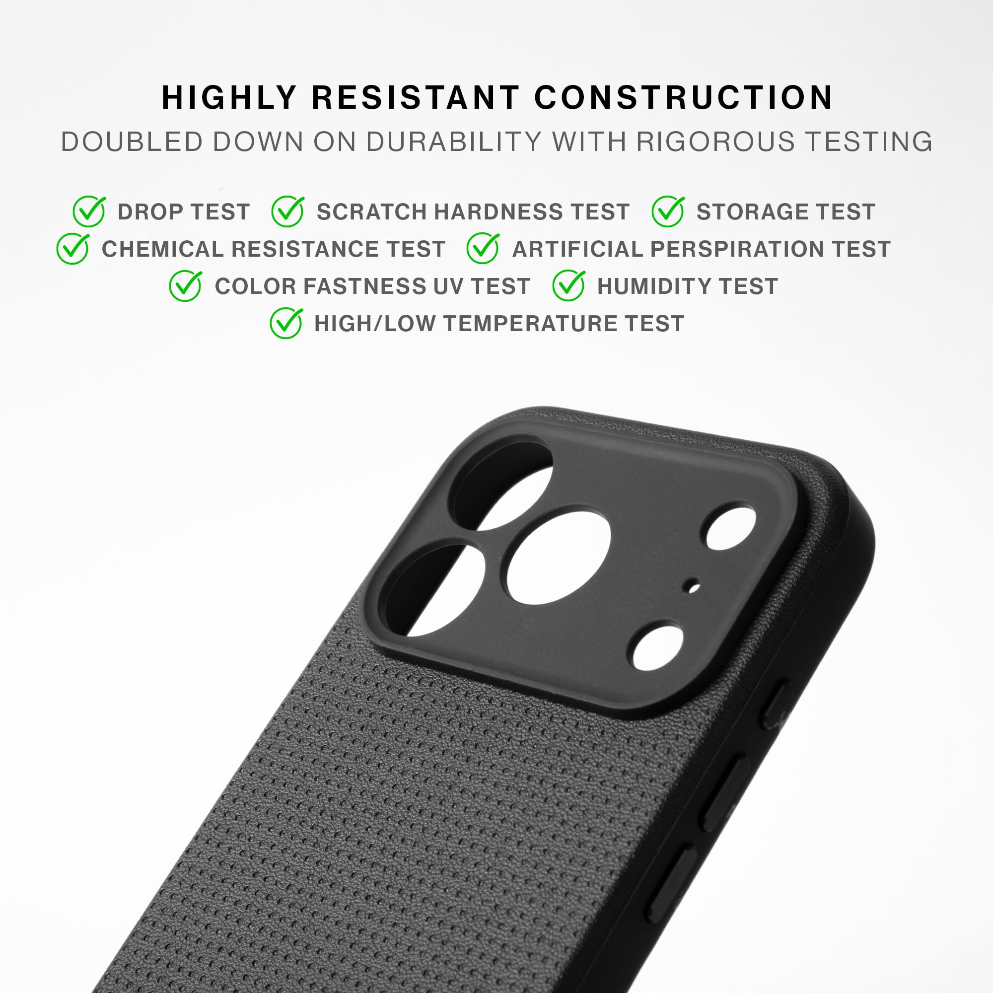 Native Union Funda Active - MagSafe - Diseño Resistente - Materiales Reciclados - Protección Anticaídas de 10 pies - iPhone 17 Pro (Piedra Arenisca)