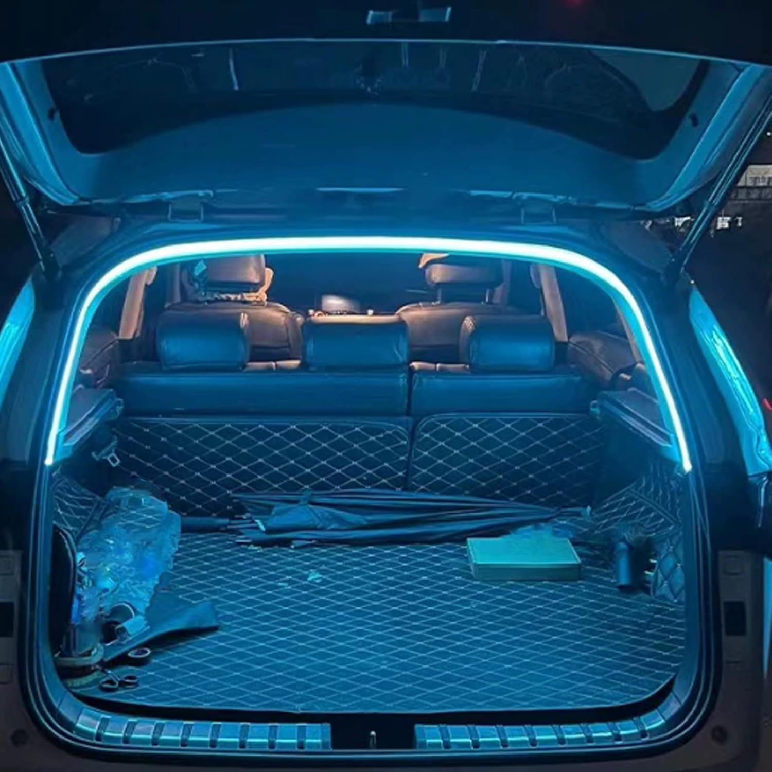 Dynamic Flowing Car Trunk Light Strip,2025 New Upgrade Trunk Cargo Ambient Lighting,Smart Light for Smarter Trunks,Invisible Installation,for Interior Illumination Decoration (Blue,2 m/78 in) Dynamic Flowing Car Trunk Light Strip,2025 New Upgrade Trunk Cargo Ambient Lighting,Smart Light for Smarter Trunks,Invisible Installation,for Interior Illumination Decoration (Blue,2 m/78 in)