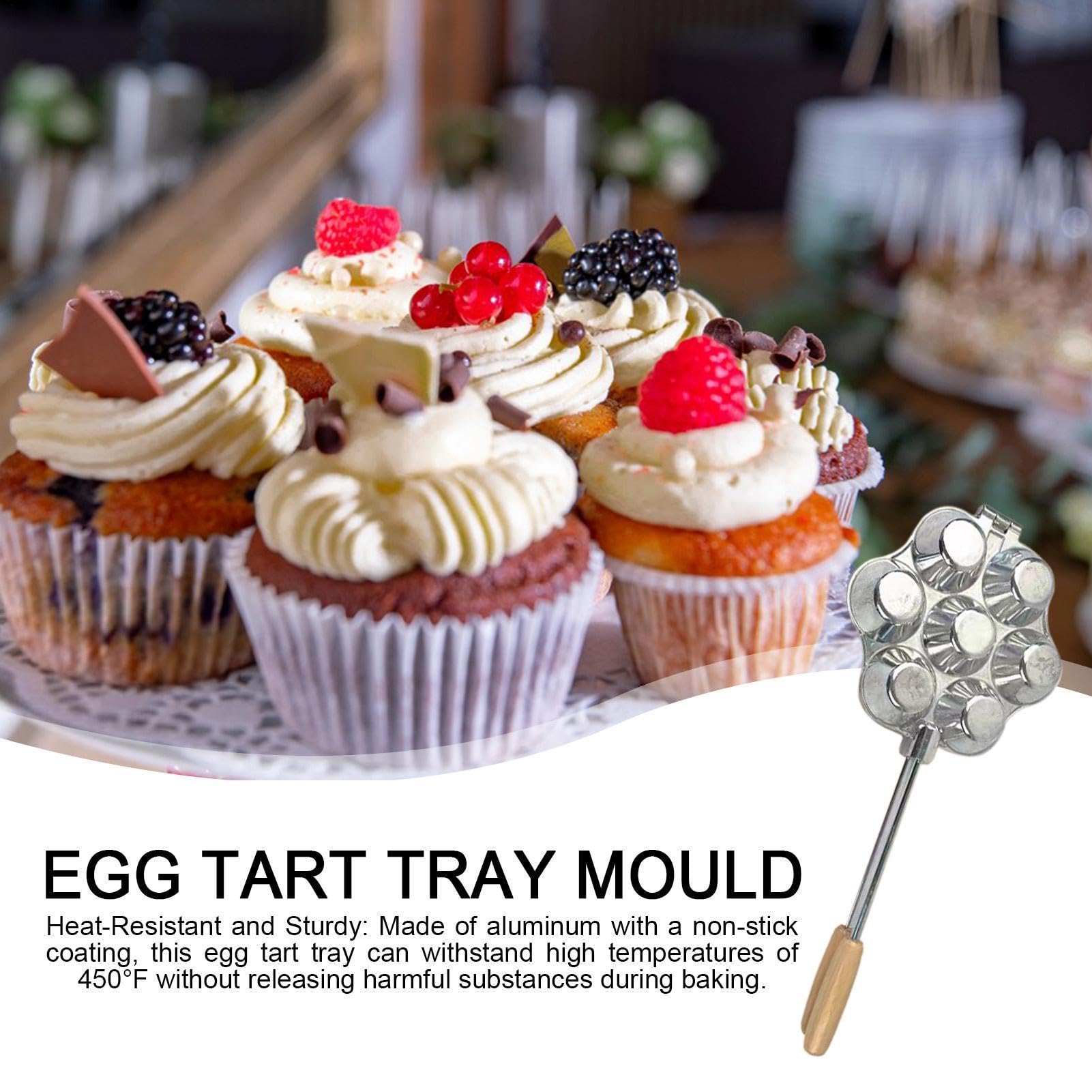 Moule à muffins pour la cuisson – En aluminium 47 x 21 x 4 cm – Moule à 7