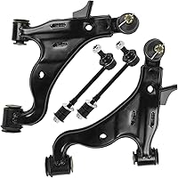 Vista 29 de Detroit Axle - Kit de brazos de control delanteros de 4 piezas para Ford Mustang Base GT 05-10 2005 2006 2007 2008 2009 2010, 2 brazos de control