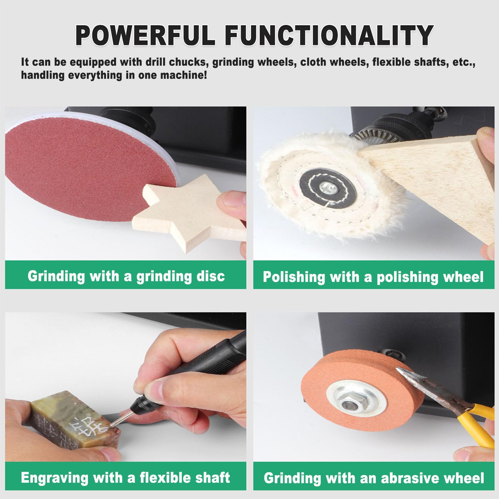 Sierra De Cinta Portátil Profesional 800w para Carpintería - Máquina De Sobremesa con Mesa Metálica Ajustable (0-45°), Corte En Madera Y Espuma, Óptima para Talleres Pequeños StandardEdition