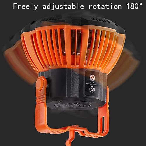 Miniatura 4 de Linterna LED para ventilador de campamento, linterna para exteriores, recargable por USB, portátil, tienda de campaña de viaje, banco de energía de