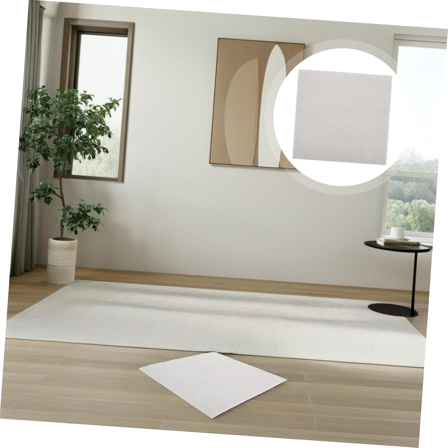 10pcs Self Adhesive Interlocking Carpet Squares Slip DIY Floor Tiles for Home Office Living Room Bedroom Easy Installation and Comfortable Floor Protection