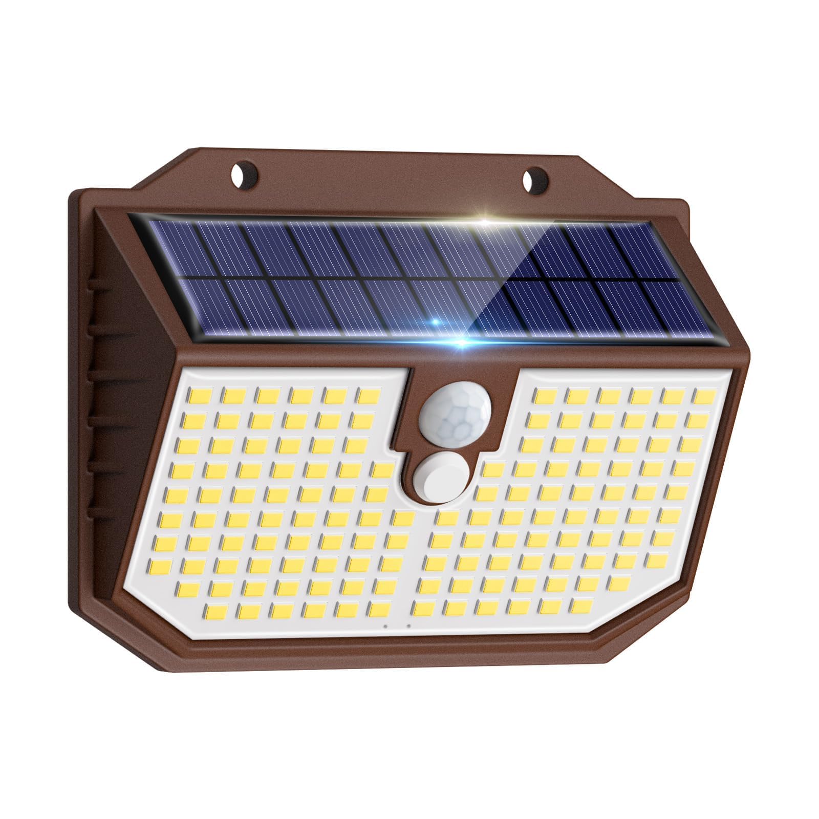 nipify Outdoor Solar Lights,Upgraded 5000K Neutral Solar Security/Wall Light, 3 Modes Motion Sensor and IP65 Waterproof Solar Lights Outdoor Garden for Outside Driveway Porch Garage Backyard (4 Pack) — view 15
