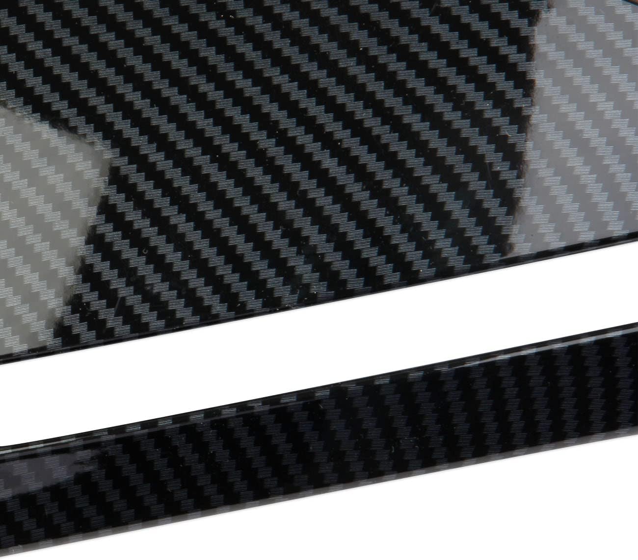Korlot Carbon Fiber Side Door Mirror Cover Molding Trim for 2020-2025 Hyundai Palisade