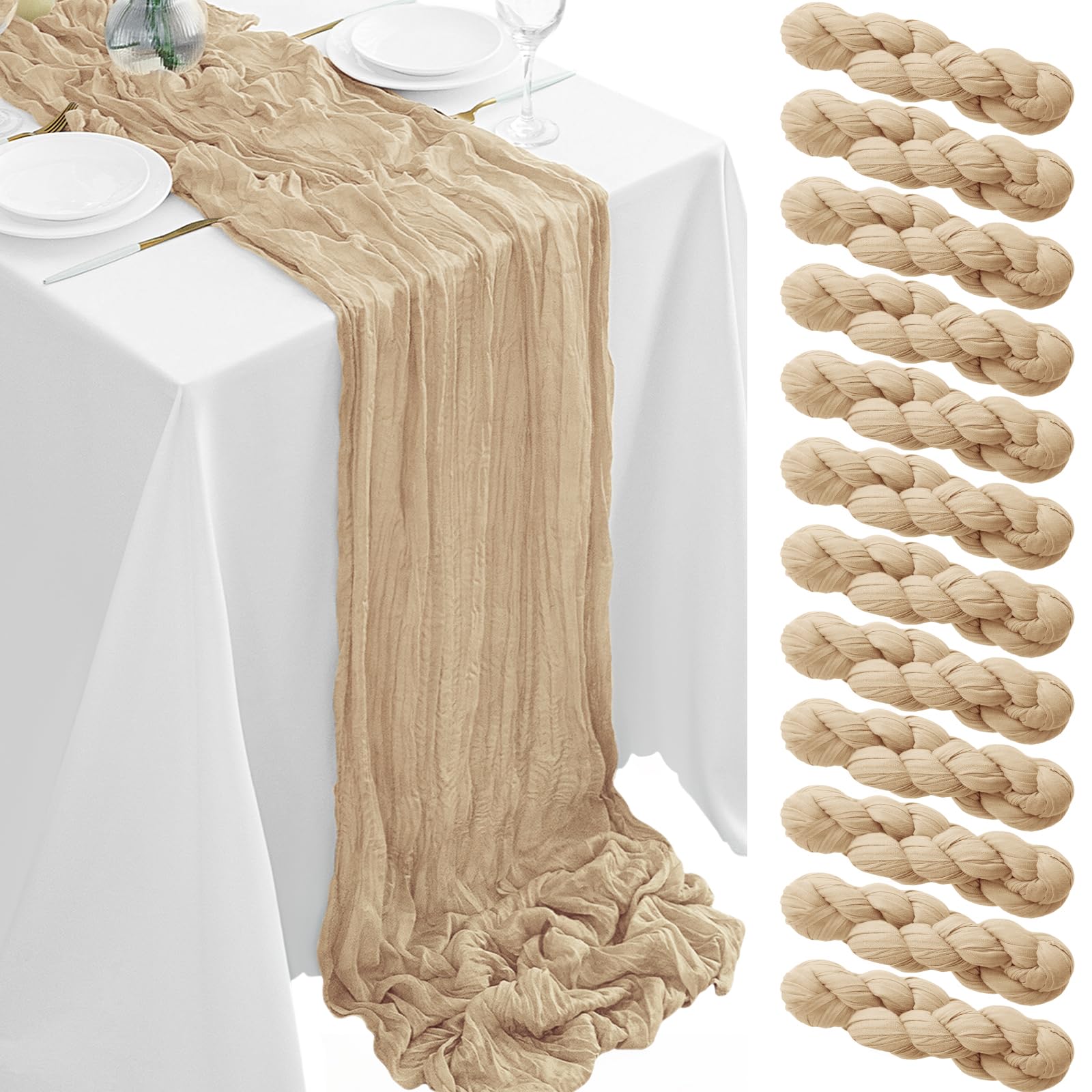 Dugpit 12Pack Christmas Table Runner 