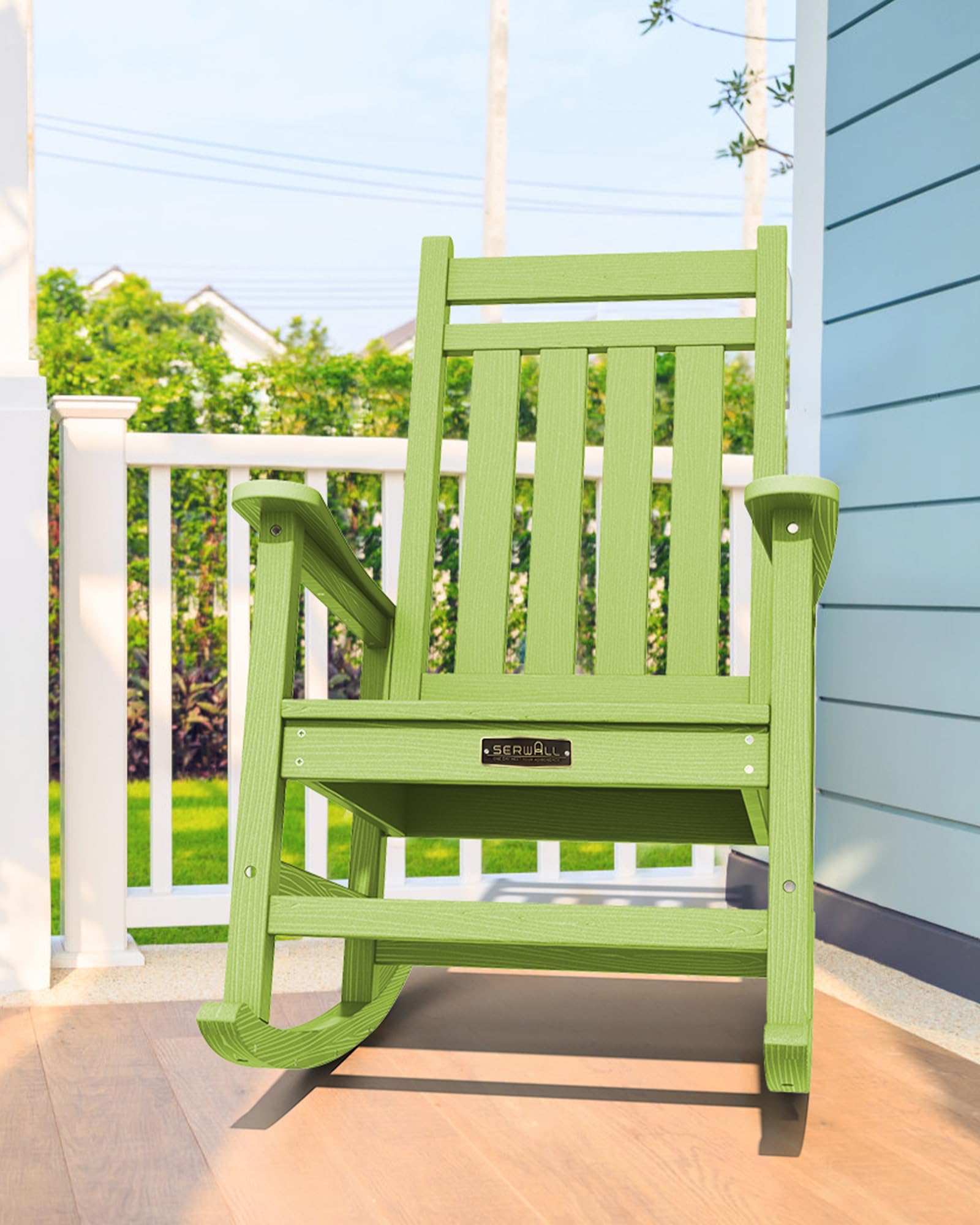 Snapklik.com : HDPE Rocking Chair, Outdoor Rocking Chair For Adults ...