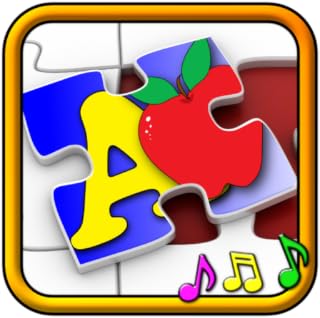 Jogo ABC crianças e contando com quebra-cabeças - aprender as formas de numeracia alfabeto e números adequado para criança e pré escola com idade crianças