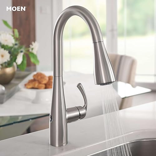 Vista 2 de Moen Essie 87014EWSRS - Grifos de cocina Acero inoxidable resistente a las manchas