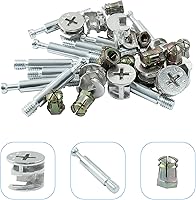 Vista 5 de 10Set Muebles de Gabinete de conexión de leva con clavija y tuerca preinsertada