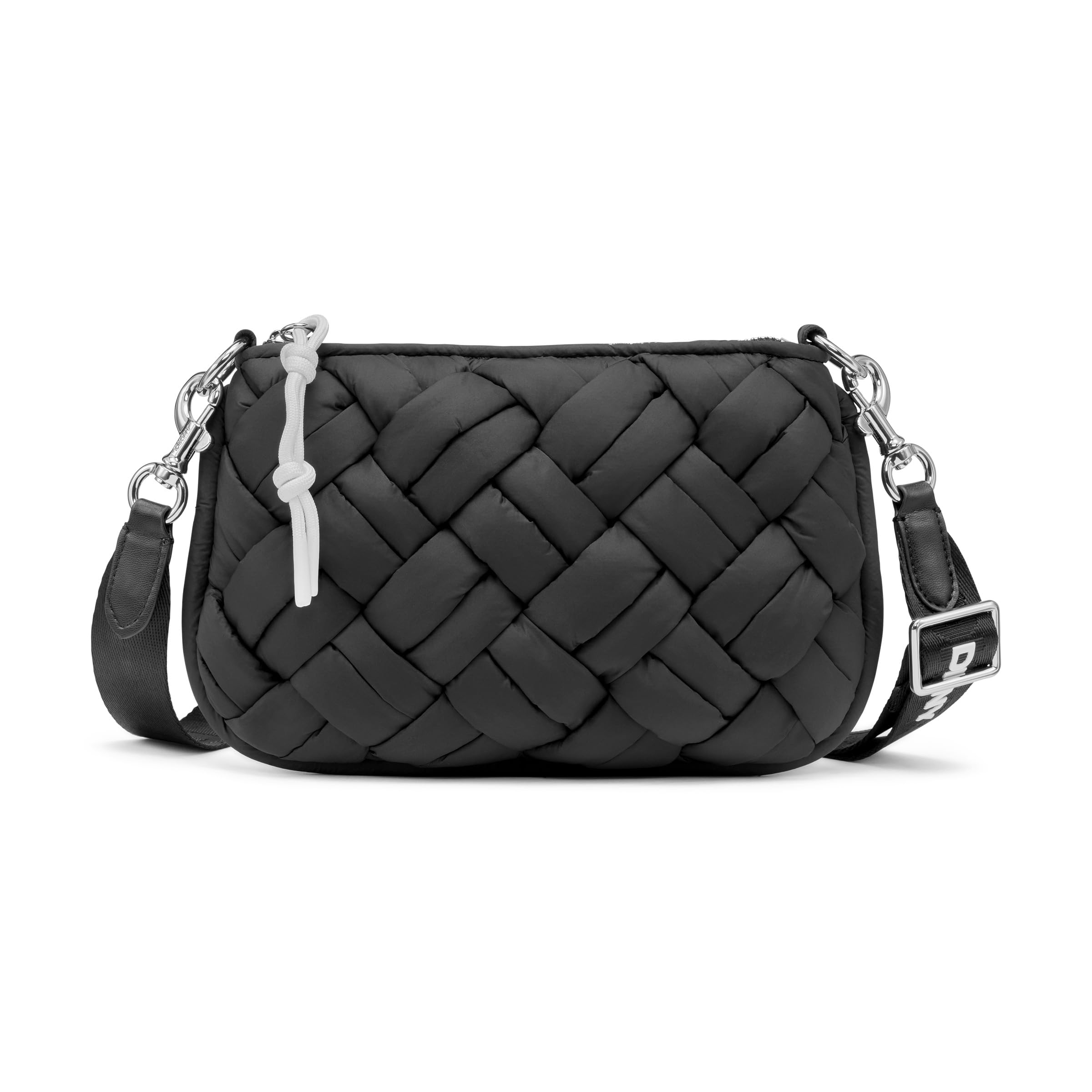 

                                                    DKNY Women's Crossbody, Black/Silver, One Size