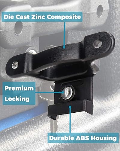 Miniatura 2 de ISSYAUTO Paquete de 4 anclajes de amarre compatibles con amarres de cama Boxlink 2015-2023 F150 y 2015-2022 F250 F350, FL3Z-99000A64-B