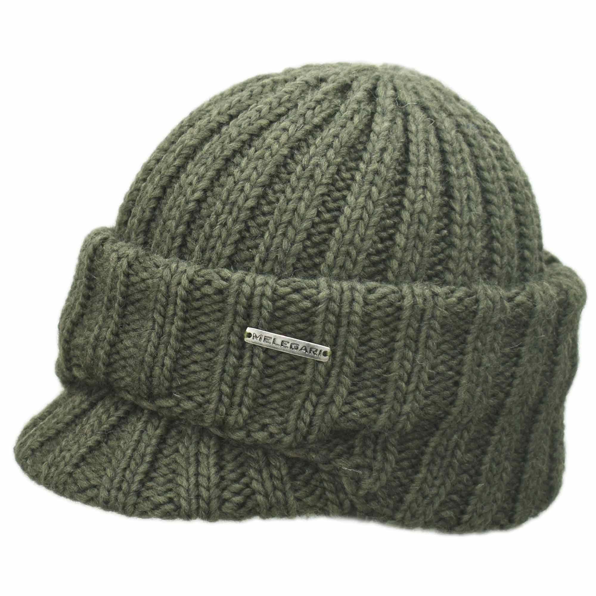 Melegari Gorro de punto Balaclava, Presolana | Pasamontañas Pesado | Gorro de Montaña Pesca y Caza | Fabricación Italiana | Unisex