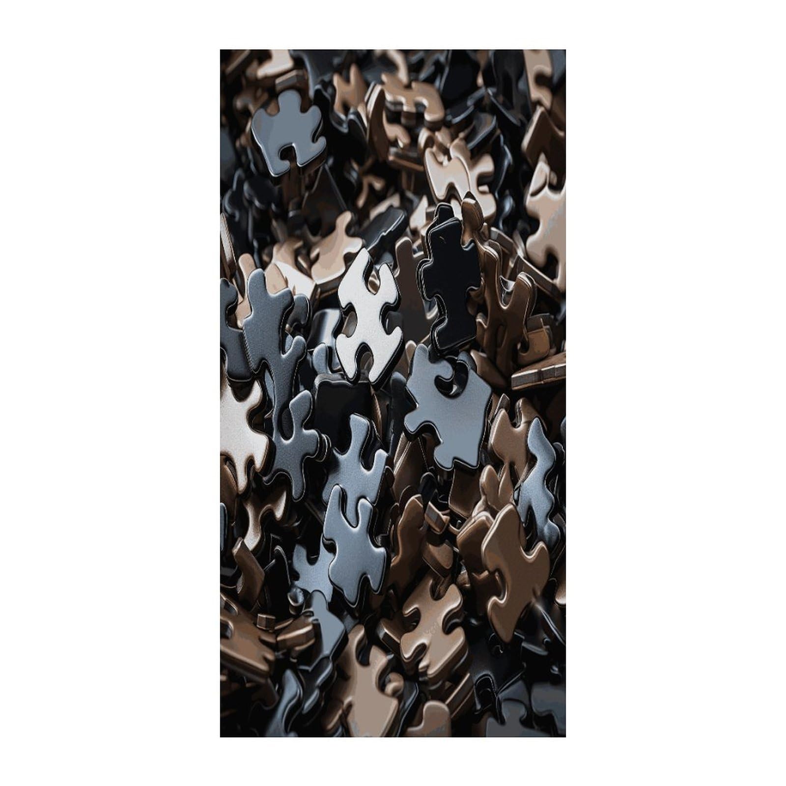 Fekiloot Style A Bunch Of Puzzle Pieces Door Curtain Room Divider Curtains