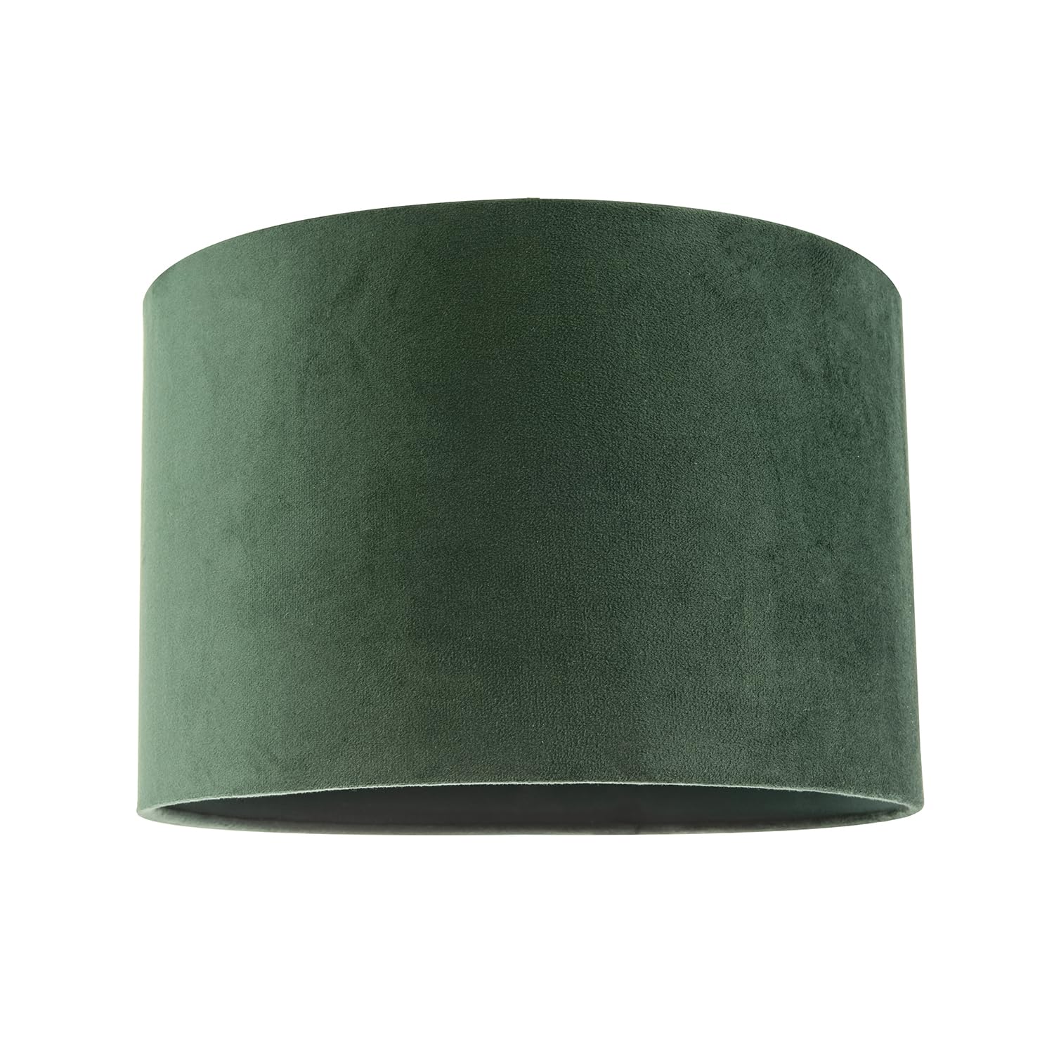 Happy Homewares - Lamp Shade - Velvet - 20cm - Forest Green