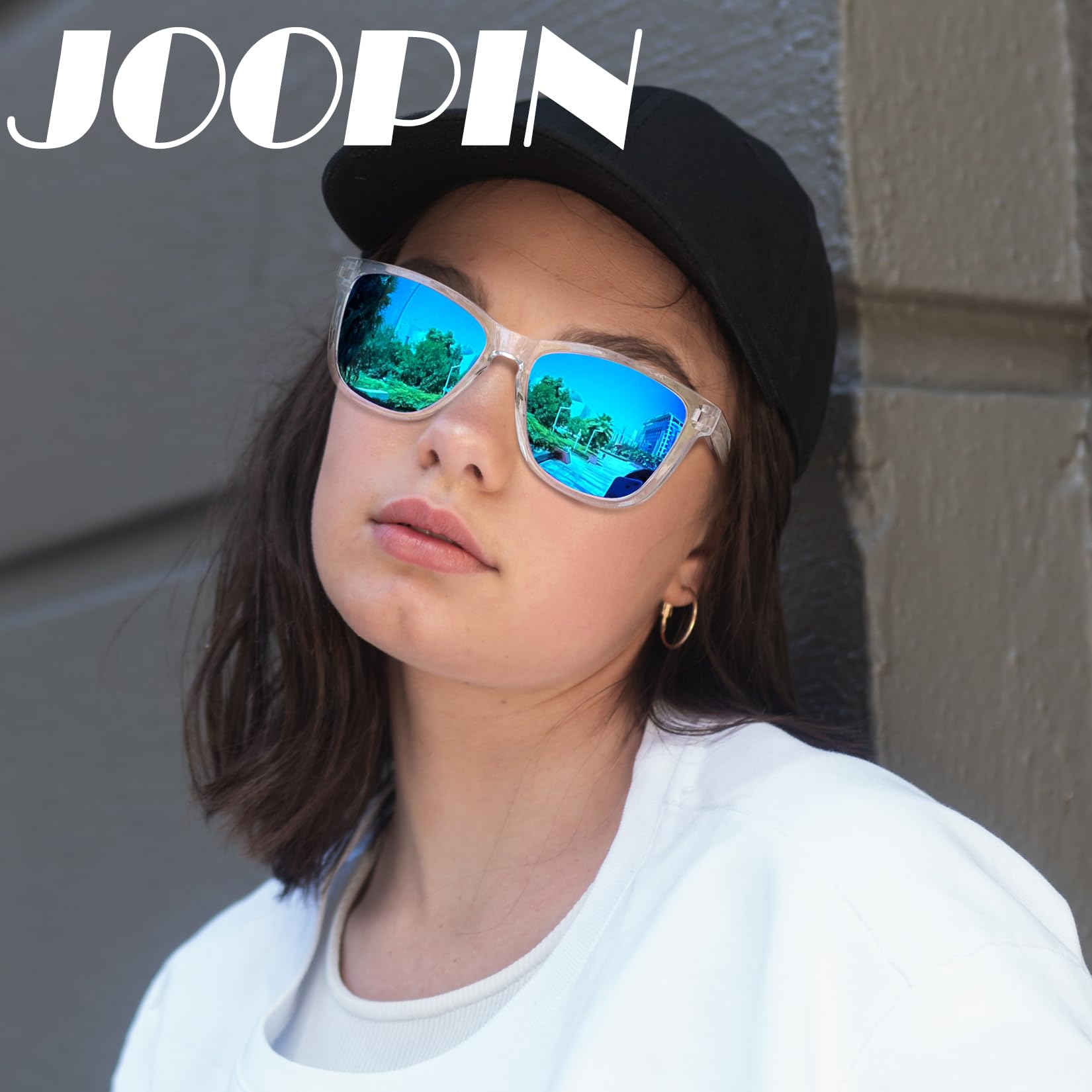 Joopin Occhiali da Sole Polarizzati Donna Uomo Quadrati Classici Guida Pesca Golf Sport Attività All’aperto Protezione UV400 Unisex - Adulto