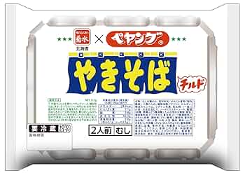 Amazon.co.jp: [冷蔵] 菊水 ペヤングソース焼きそば 2人前