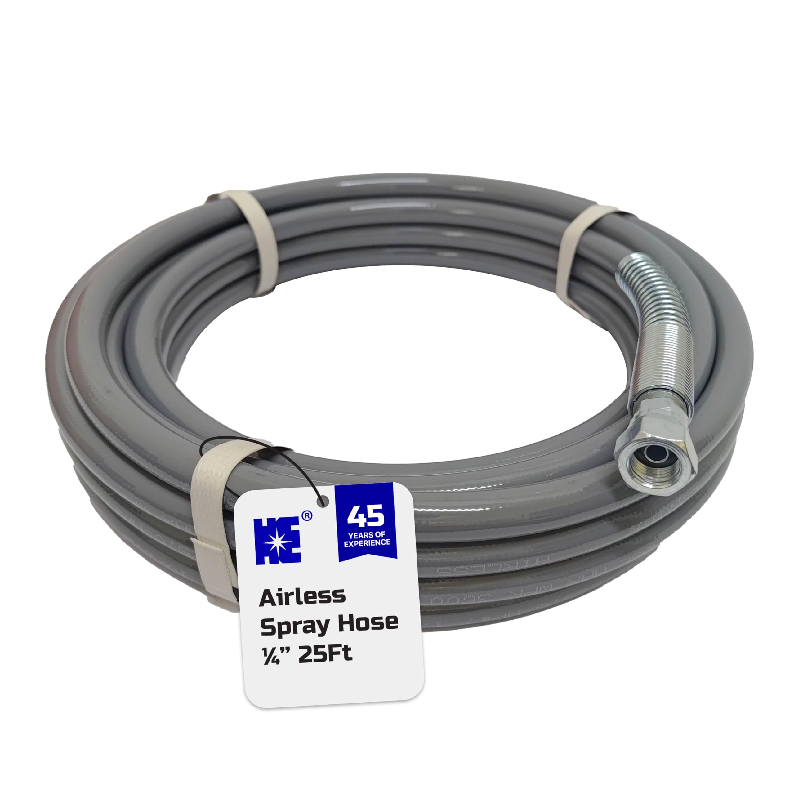 Evita nudos al pintar: manguera pulverizadora sin aire flexible Cosmostar R70425F de 25 pies