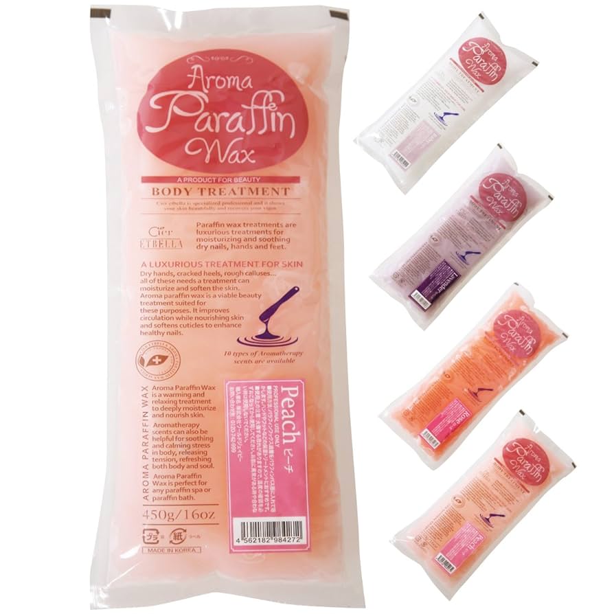 Amazon.co.jp: アロマ パラフィンワックス ピーチ 450g 全4種