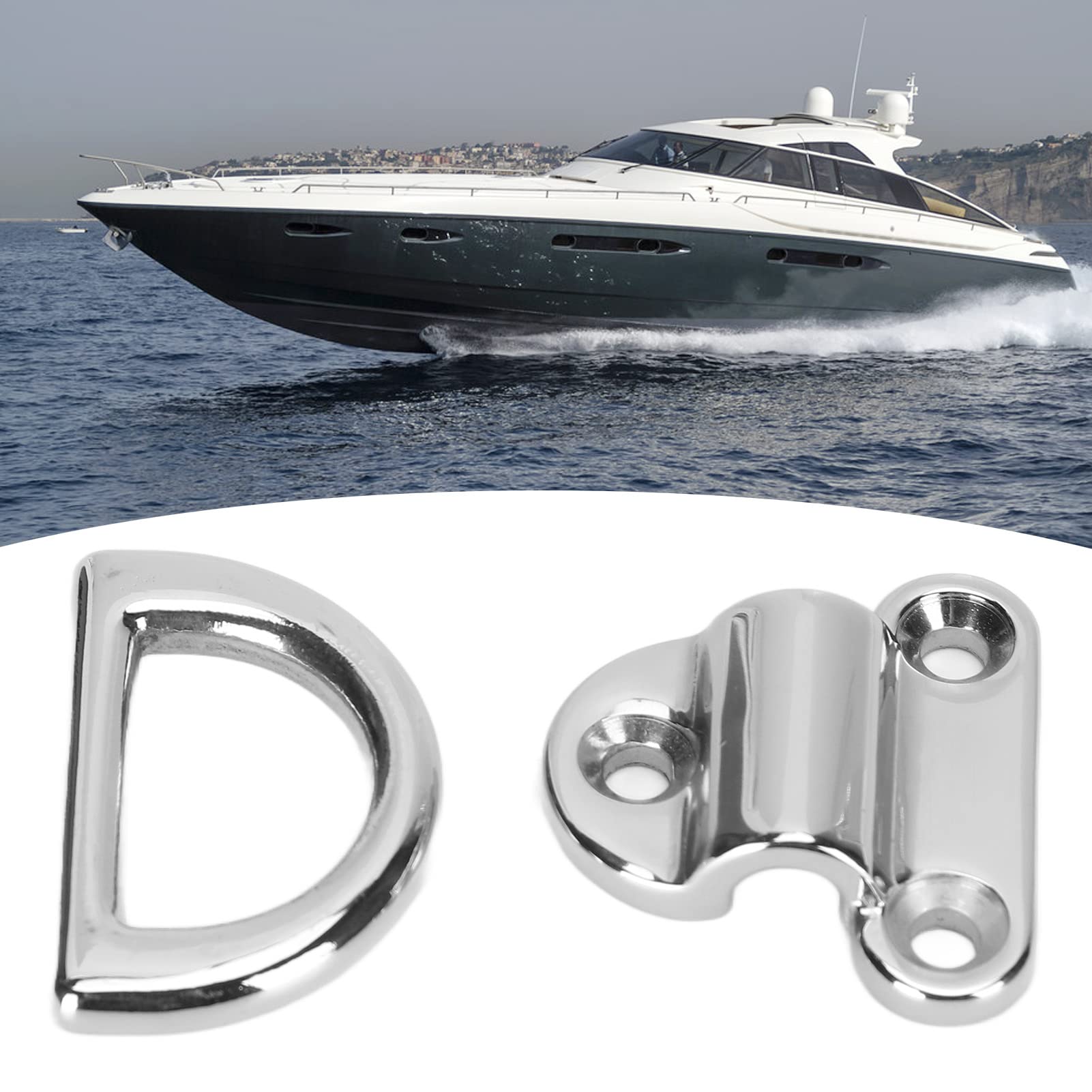 38*76 Mm), Paquete De 4 Bisagras De Puerta De Acero Inoxidable 316 Marinas Duraderas Para S