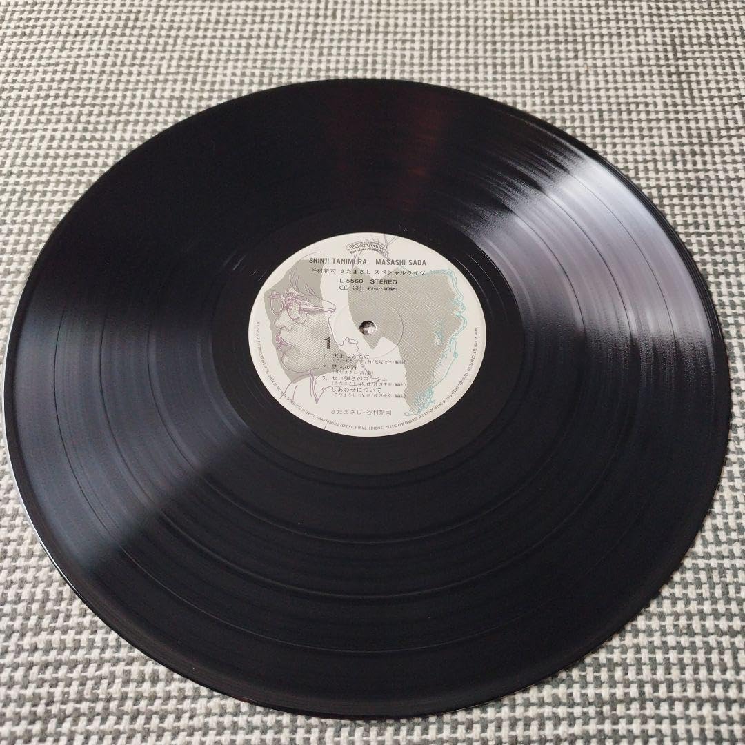 Amazon.co.jp: 谷村新司さだまさし 最初で最後の夢ライブ LP レコード
