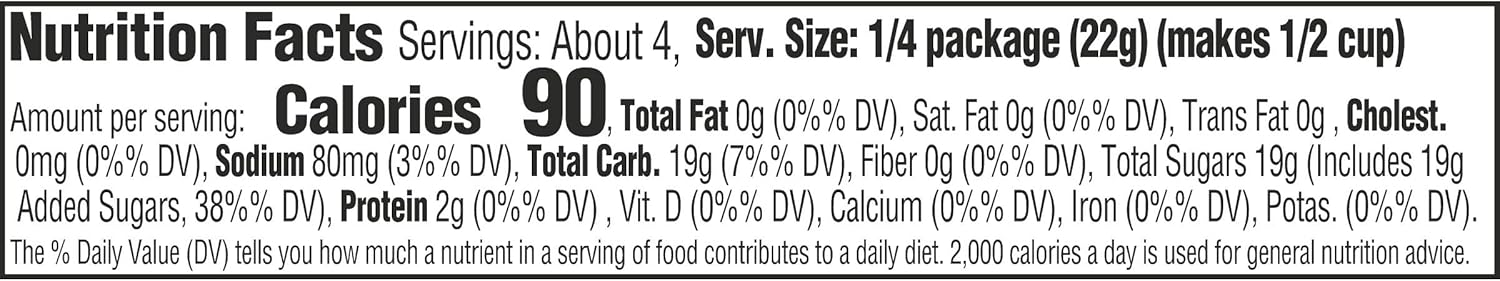latin Dert Mix, Watermelon Flavored, Artificially Flavored,