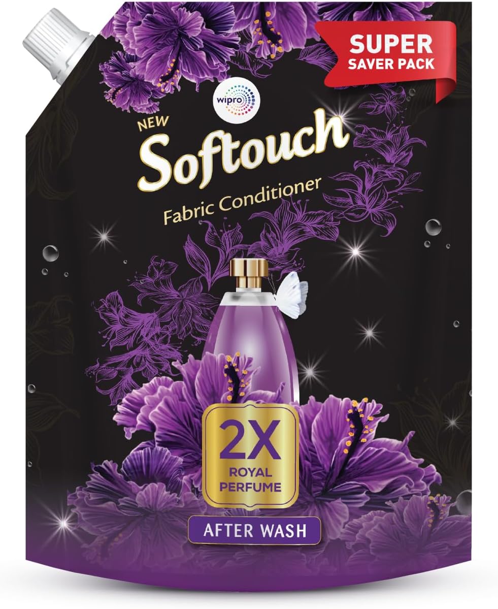 2X Royal Perfume 2L Fabric Conditioner with Grapefruit & Jasmine| After Wash Liquid Fabric Softener with Long-Lasting Fragrance| Suitable for All Clothes