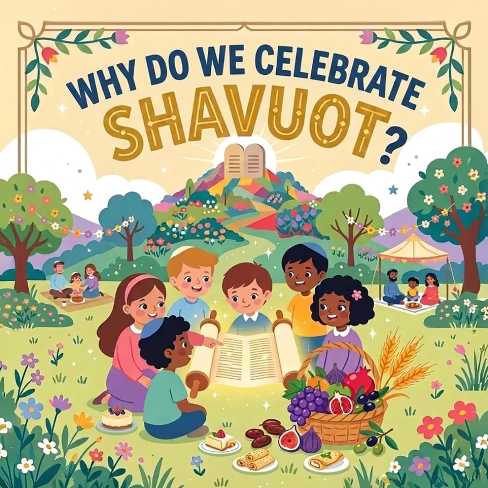 Why Do We Celebrate Shavuot?: A Jewish Holiday Book for Kids About the Torah, Mount Sinai, First Fruits, and Gratitude