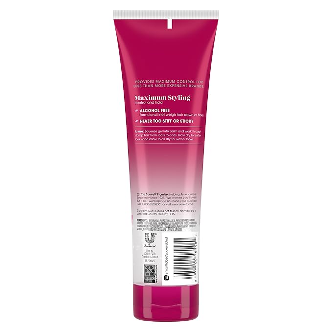 Gel fijador Suave Essentials Max Hold 9 Oz Pack 2 miniatura 3