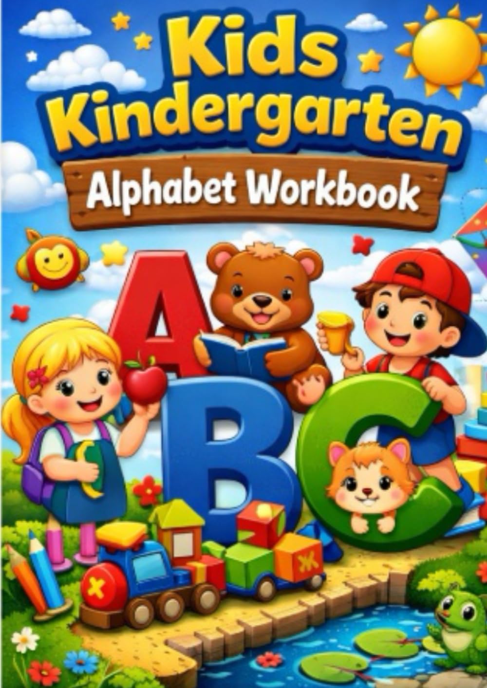 Kindergarten Trace & learn the Alphabet