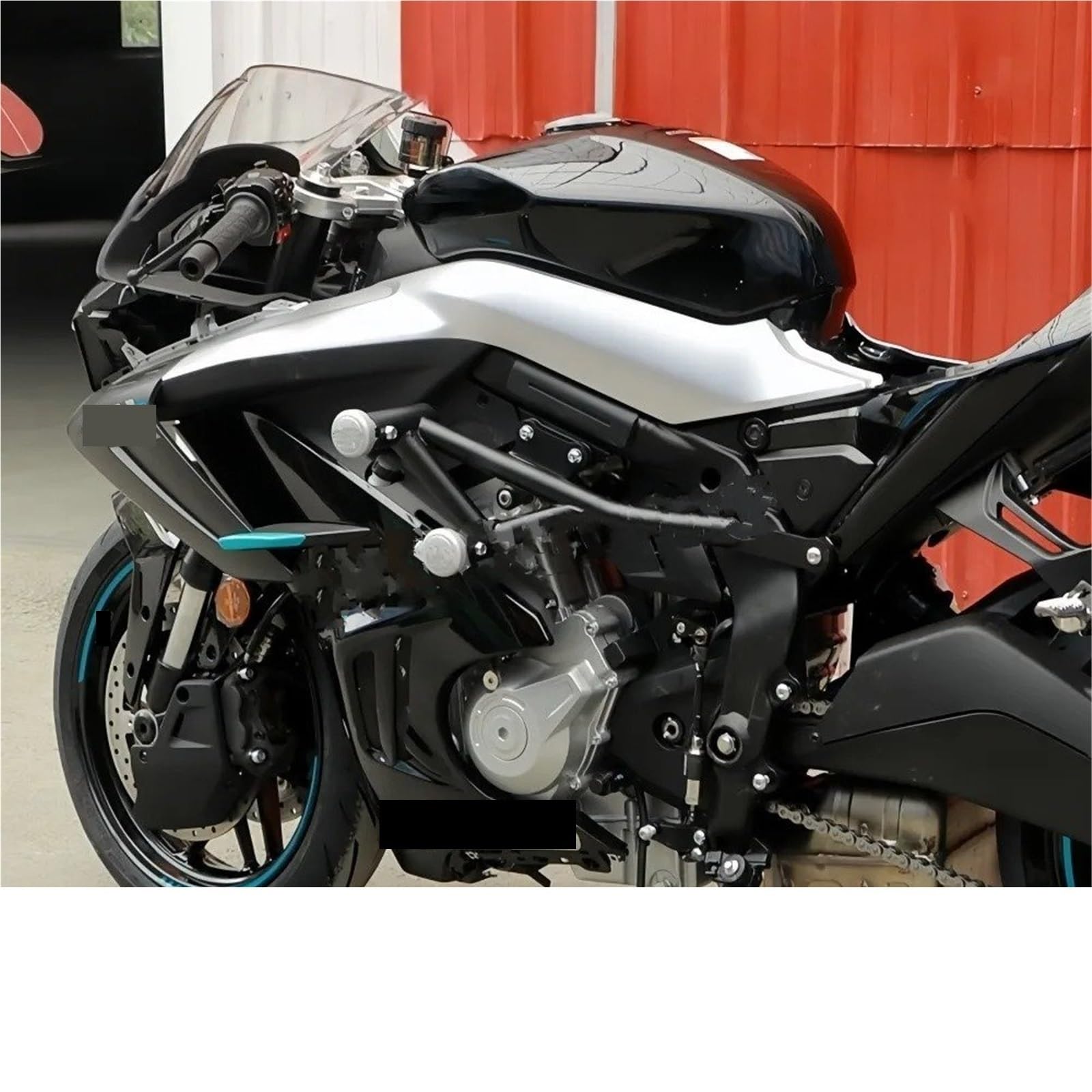 Motorrad Crash Bars FÜR CFMOTO 675SR-R CF650-10 2026 Motorrad Crash Bar Rahmen Schutz Motor Schutz Stoßstange Modifikation Zubehör Motorrad Schutzbügel(2)