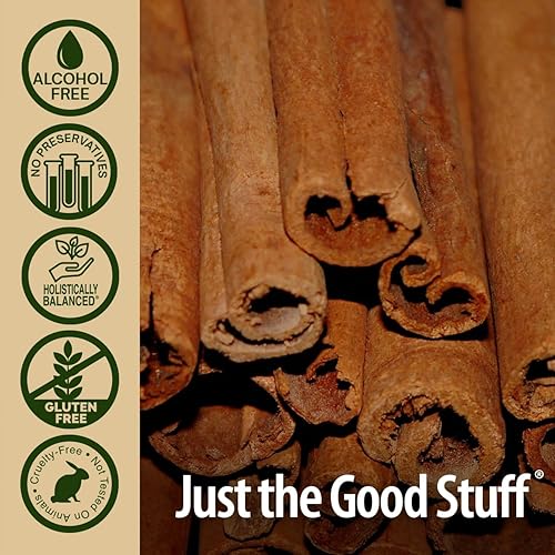 Miniatura 5 de Nature's Answer PerioBrite Enjuague bucal sin alcohol, canela, 16 onzas líquidas, blanquea los dientes, refresca el aliento, elimina la placa,