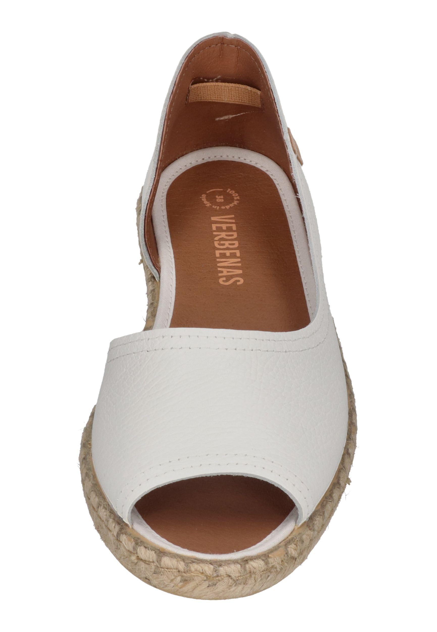 VERBENAS Damen Espadrilles Cruz nucleo gal Blanco