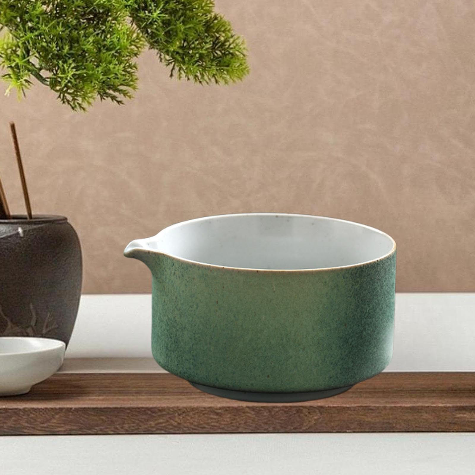 Bol à Japonais, Bol à Thé En Porcelaine Fait Main – Une Excellente Idée Cadeau, cyan