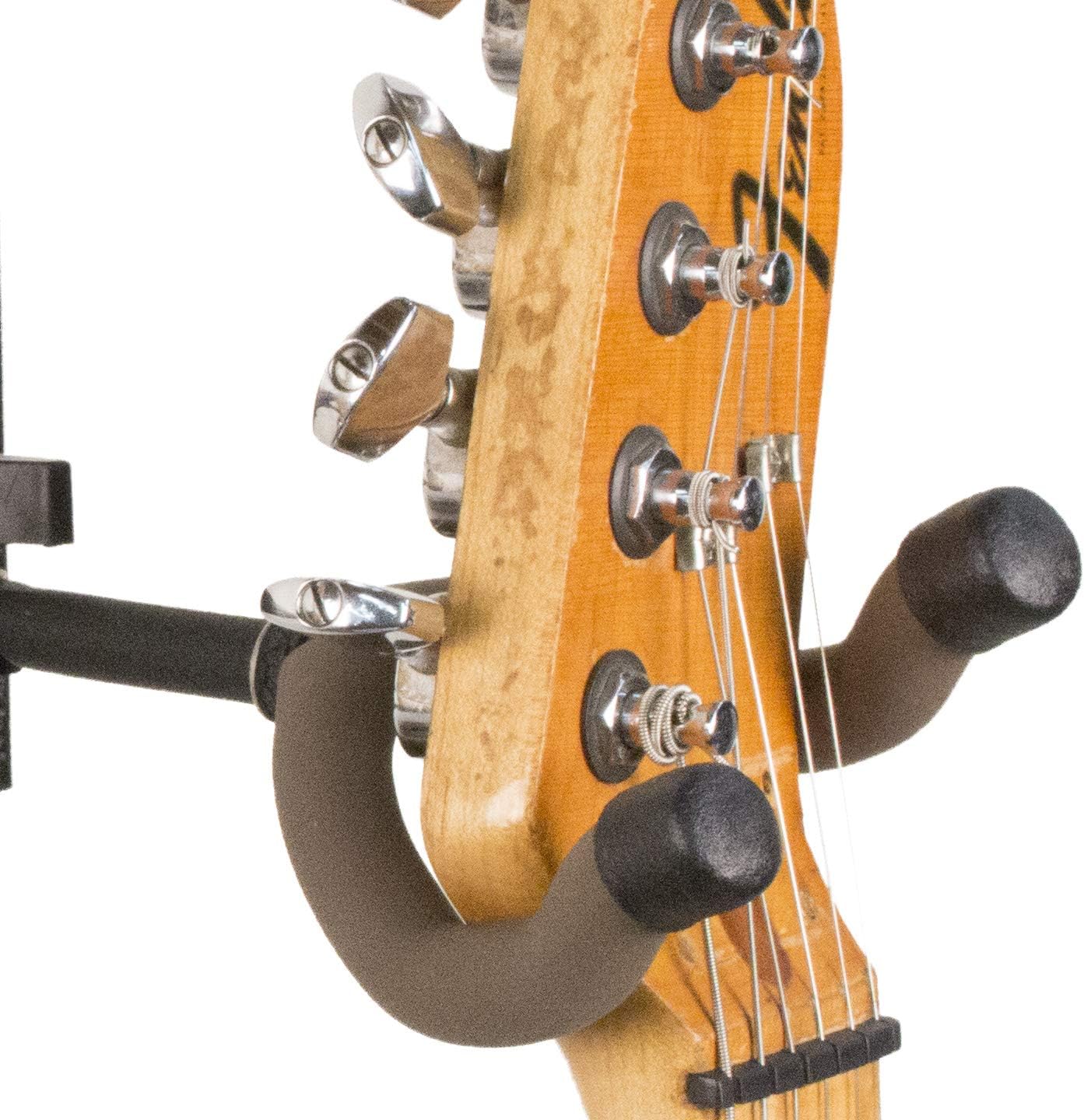 String Swing CC03RL Right or Left Facing Guitar Keeper for Flat Wall Mount