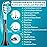 Aoremon Toothbrush Replacement Heads for Sonciare C3 - Brush Heads for Philips Sonicare 2 Series 3 Series ProtectiveClean 4100 5100 6100 DiamondClean FlexCare HealthyWhite G3 W3 C2 G2 C1,4 Count,Black