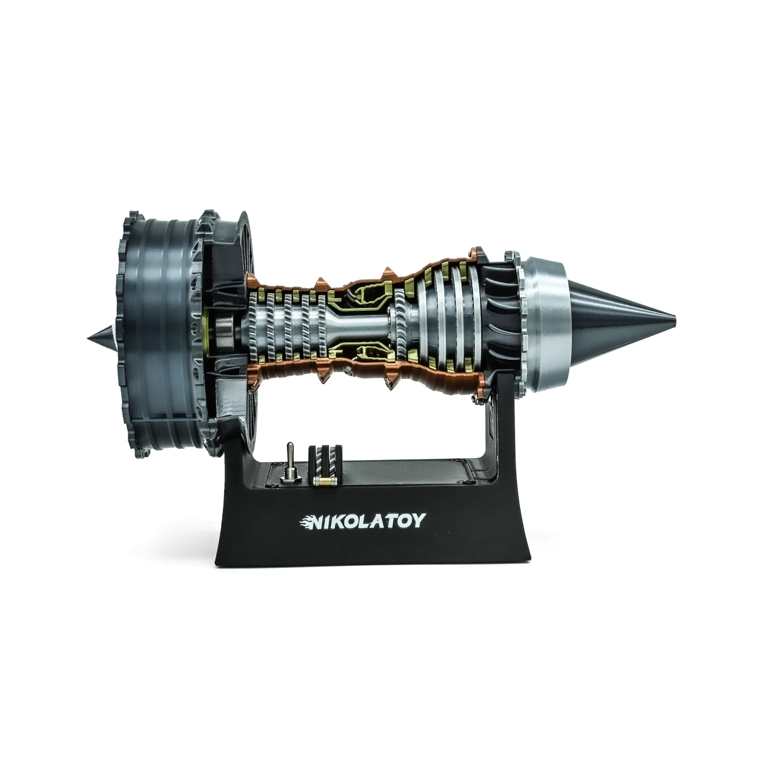 Amazon.com: NikolaToy TR900 Turbofan Engine Model Kit – 1:20 Scale