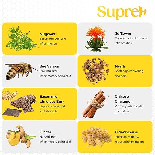 Miniatura 2 de Bee Venom Cream for Arthritis Crema para el cuidado de la artritis con veneno de abeja Arnica Boswellia para el dolor de espalda y cuello de los