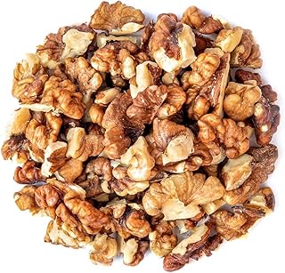 Walnut Pieces 1kg – Chopped Walnuts Nibs 10-15mm Wal Nut Piece Broken Crushed Californian Natural Raw Nuts Cooking Baking Salads Desserts Cakes Blending Breakfast Bulk (Packaging May Vary) PURIMA