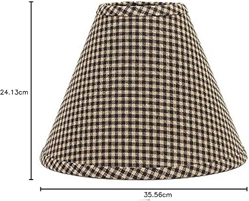 Miniatura 9 de Home Collection by Raghu Inicio Newbury Pantalla negra a cuadros de 12"