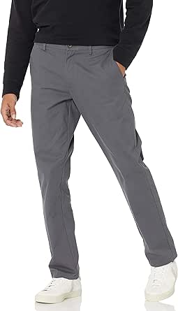 Amazon Essentials Men's Slim-Fit Wrinkle-Resistant Flat-Front Chino Pant