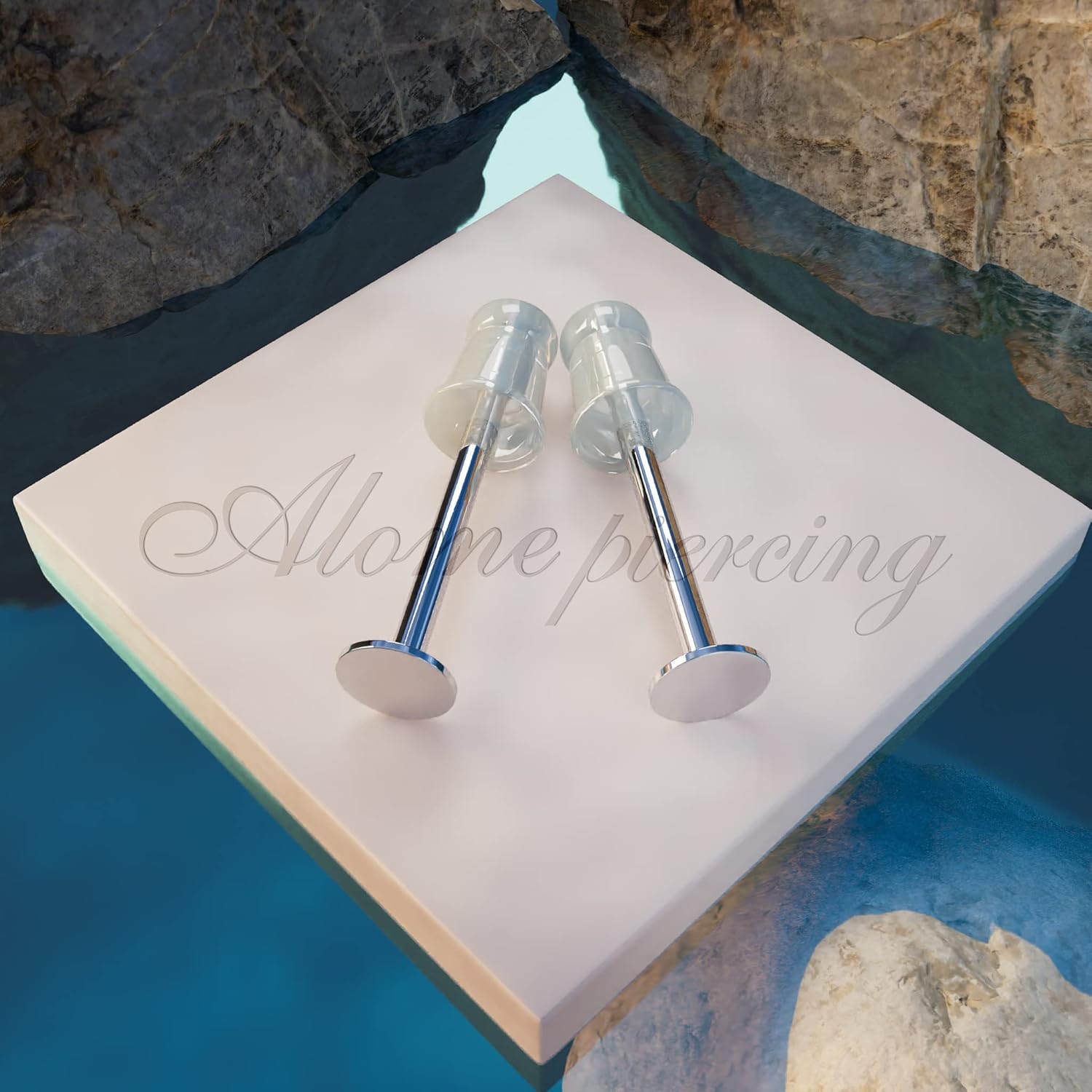 Sterling Silver Stud Earrings - Tiny 3mm Dot Silver Earring Stud - 2 Small Silver Stud Earrings For Women - Image 3